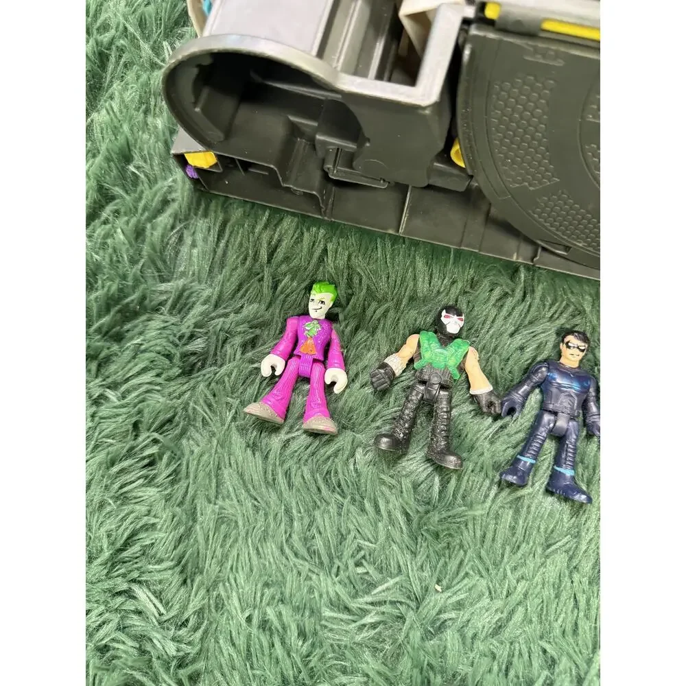 Fisher-Price Imaginext DC Super Friends Batcave Playset with 5 Figures & Vehicle